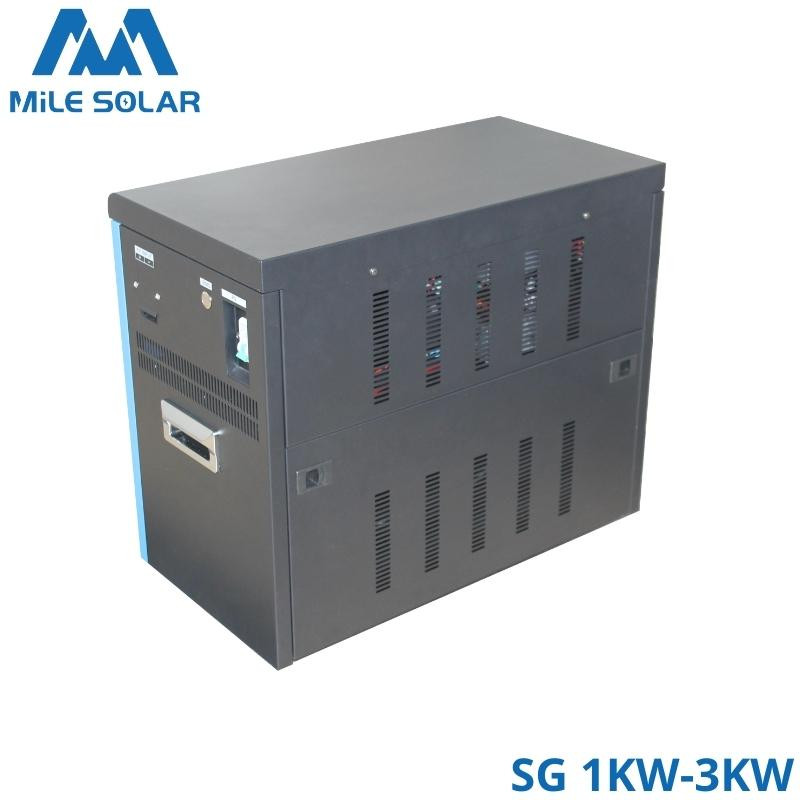 3KW portable solar generator with 60A MPPT controller and LiFePo4 battery