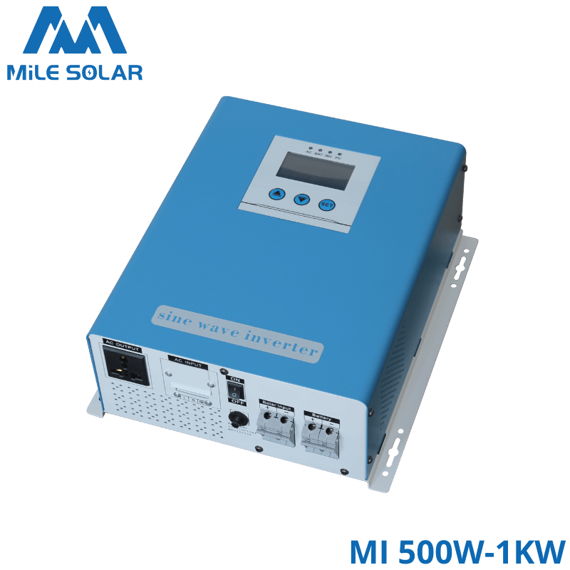Low frequency pure sine wave inverter charger 500W 800W 1000W 12V 24V MI Series