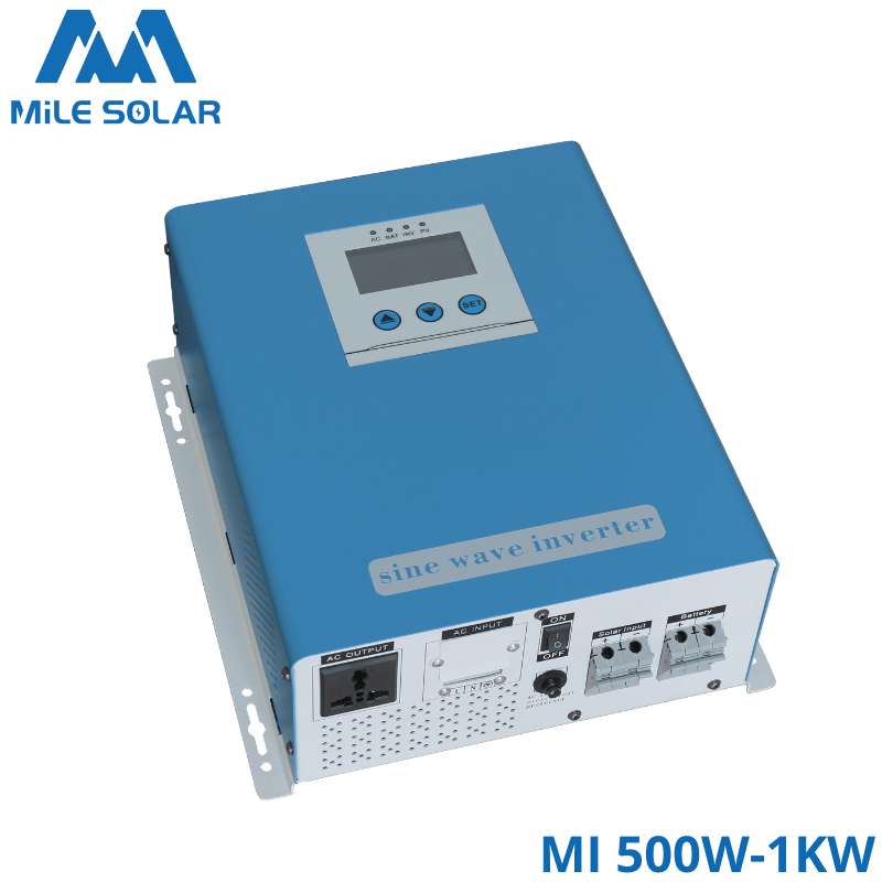 Low frequency pure sine wave inverter charger 500W 800W 1000W 12V 24V MI Series