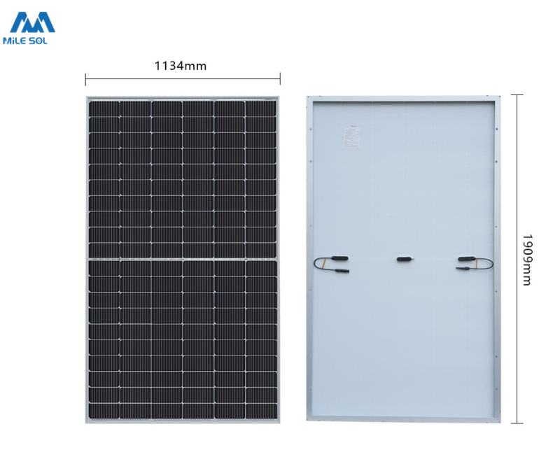 A grade half-cut mono PERC solar panel 430W 440W 450W with TUV for Europe