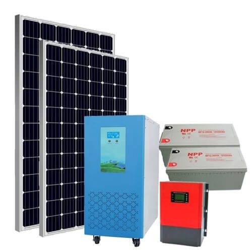 10KW off-grid solar power system for villa house