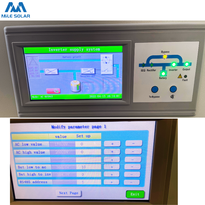 80kW–200kW Three-Phase Power Inverter