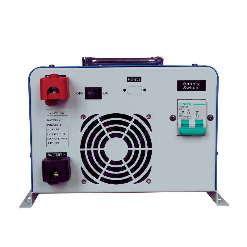 6000W LCD Car Power Inverter DC 12/24V To AC 110V Pure Sine Wave With USB & Solar Converter