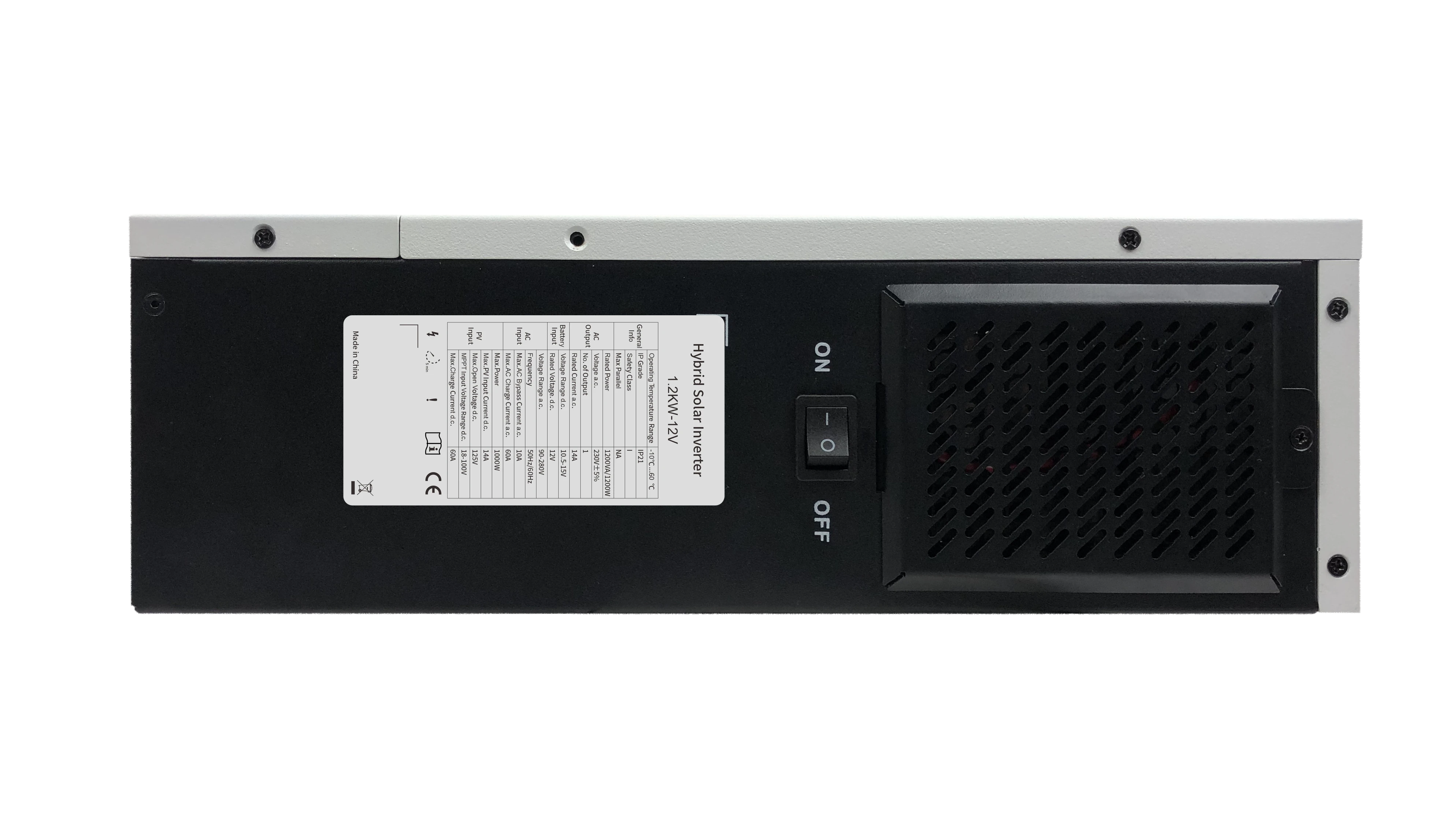 2.5kW 12V Hybrid Solar Inverter MPPT